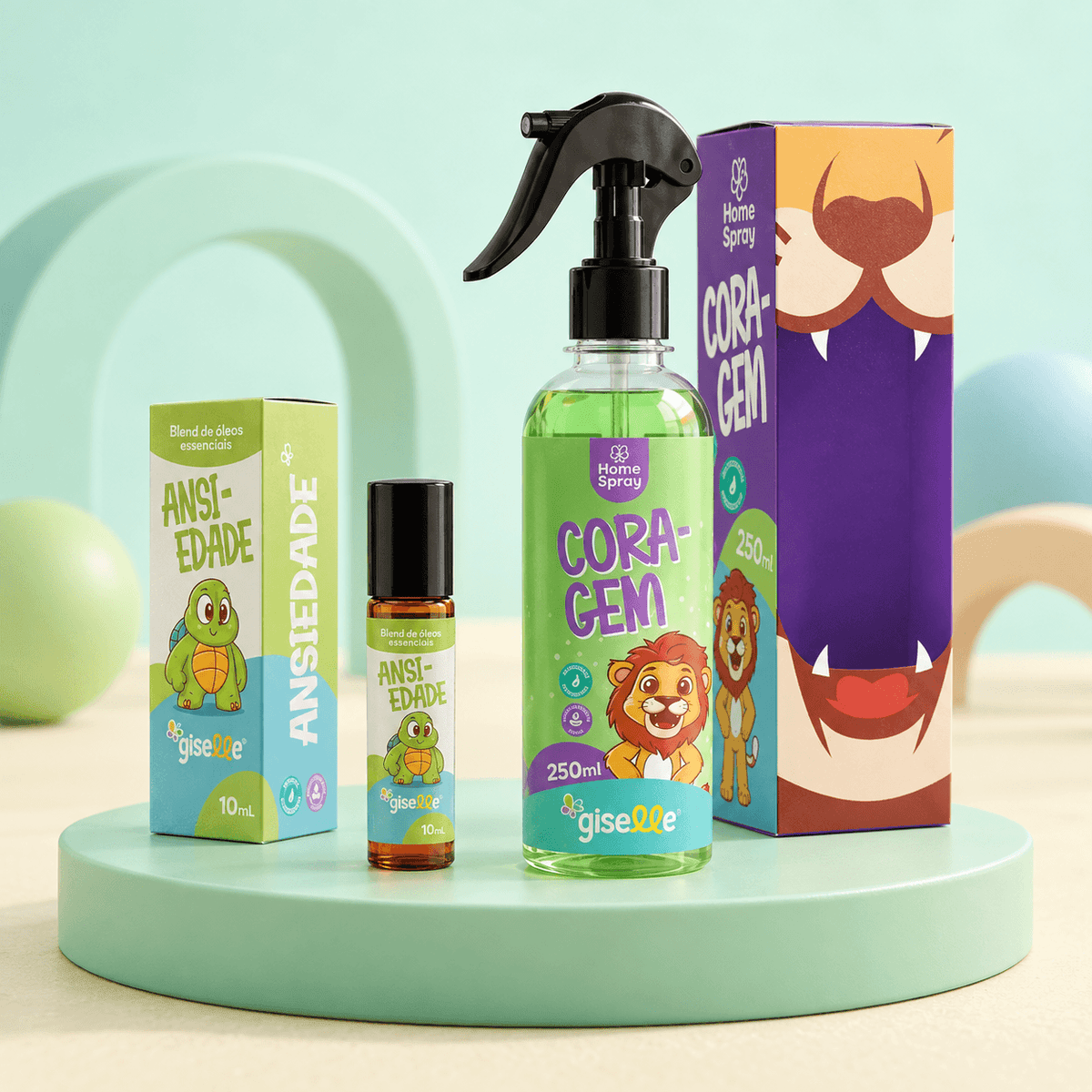 Kit Combinação Perfeita: Blend Ansiedade e Home Spray da Coragem